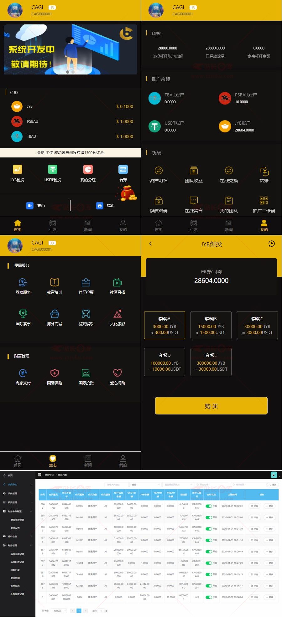 包含虚拟币数字币交易平台源码的词条